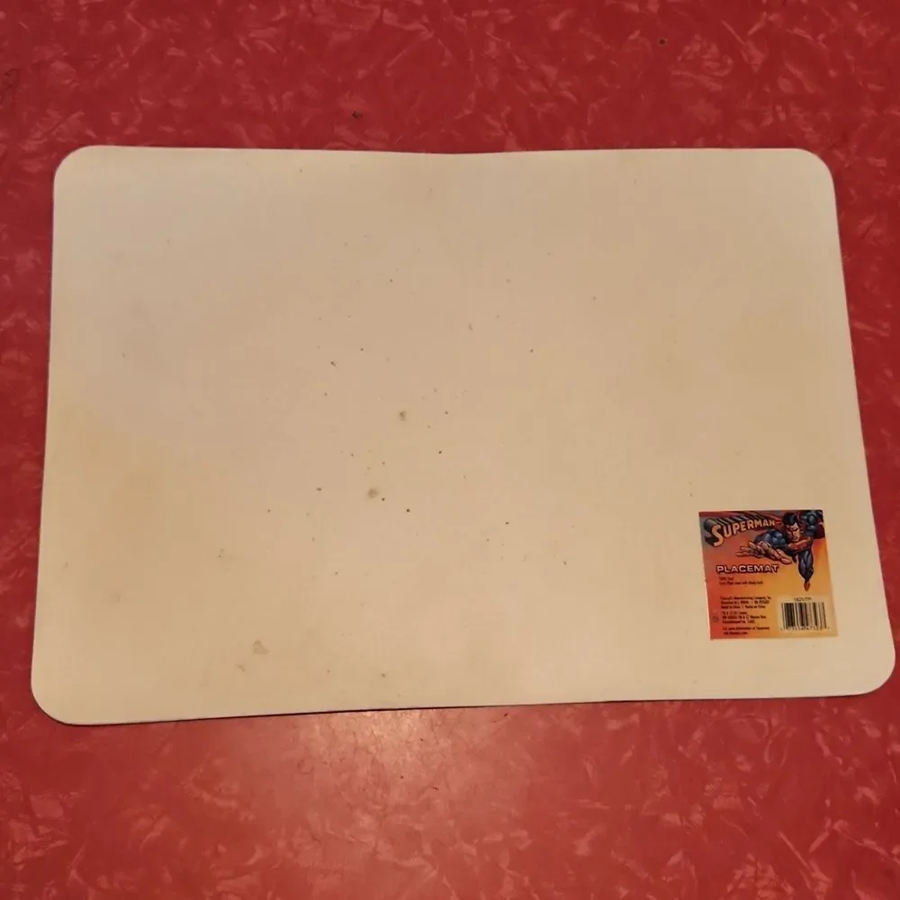 Superman DC Comics Vinyl Placemat Place mat